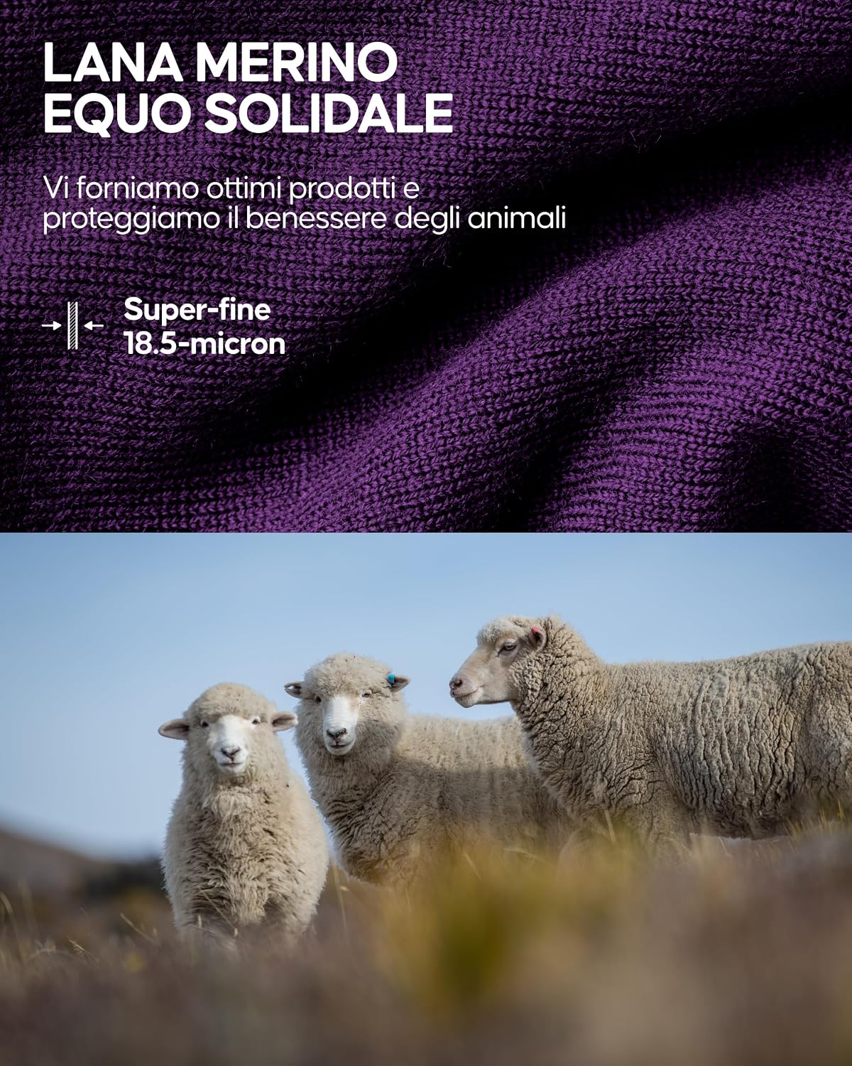 Detalle 1 de Cappello in lana Merino 80% DANISH ENDURANCE