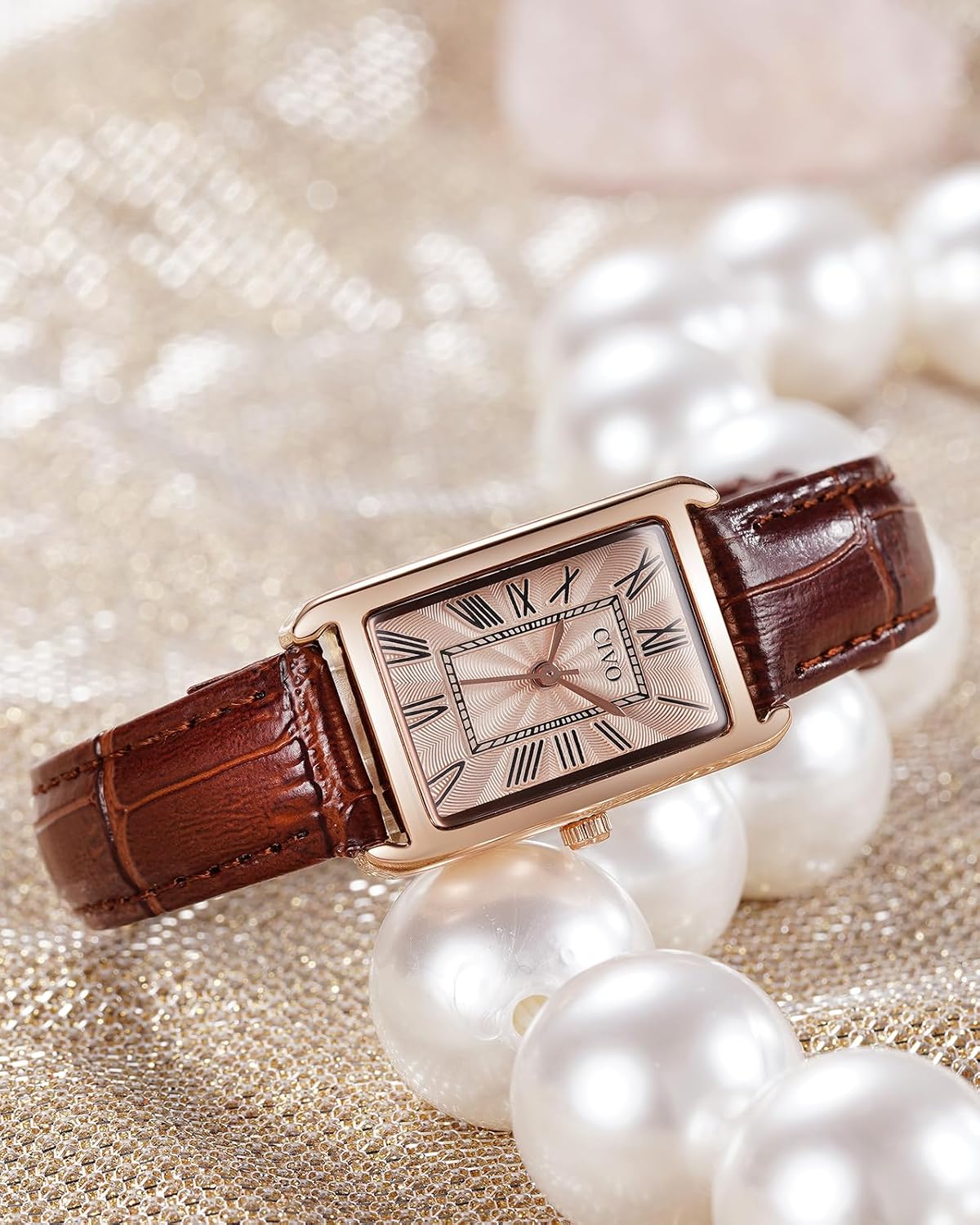 Detalle 2 de CIVO Damen-Armbanduhr mit 20x25 mm
