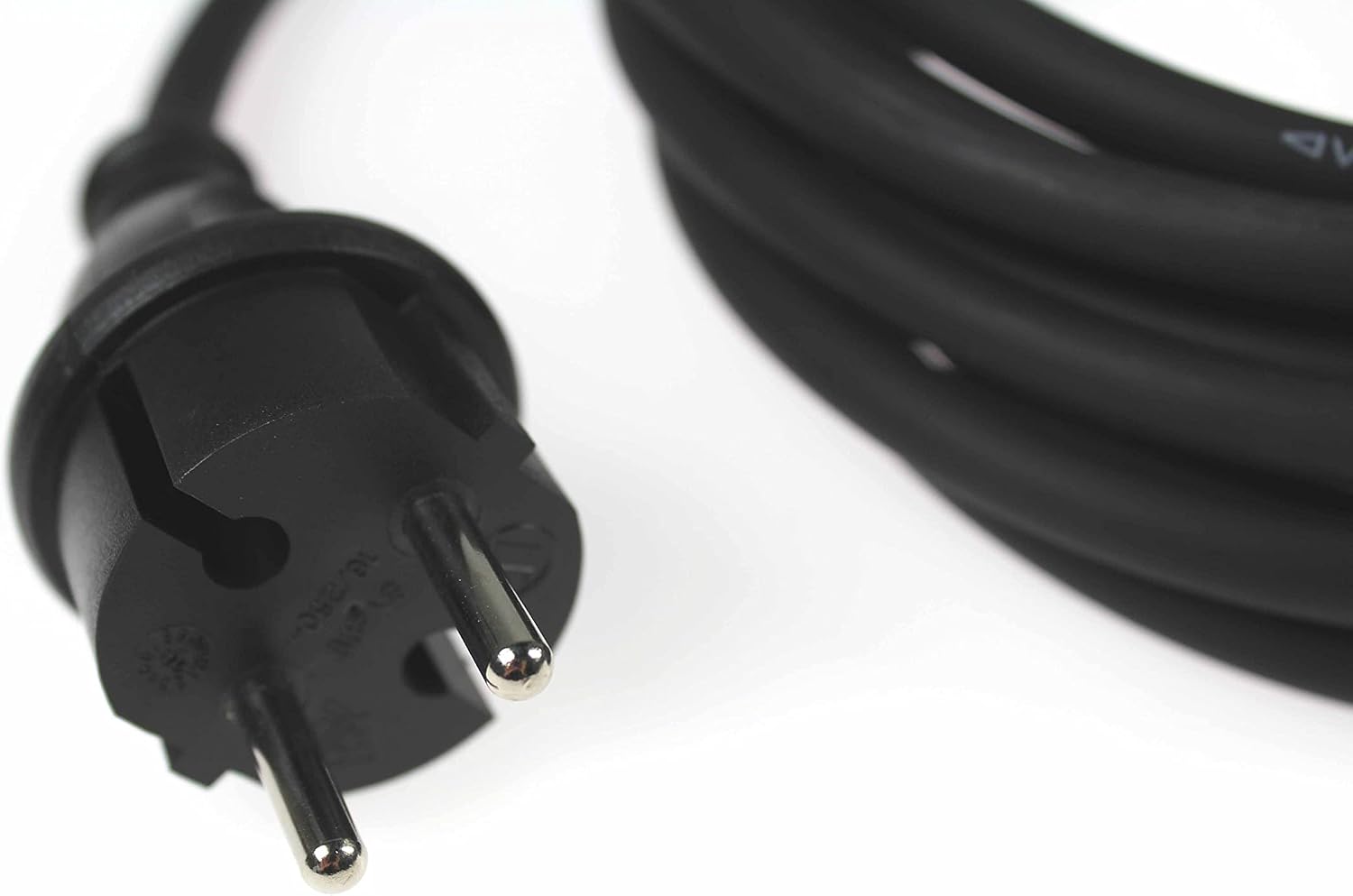 Thumbnail 4 de as - Schwabe Bohrmaschinen-Anschlussleitung 5 m | Gummi-Anschlussleitung H05RN-F 2x1,0mm, IP44, Konturenstecker