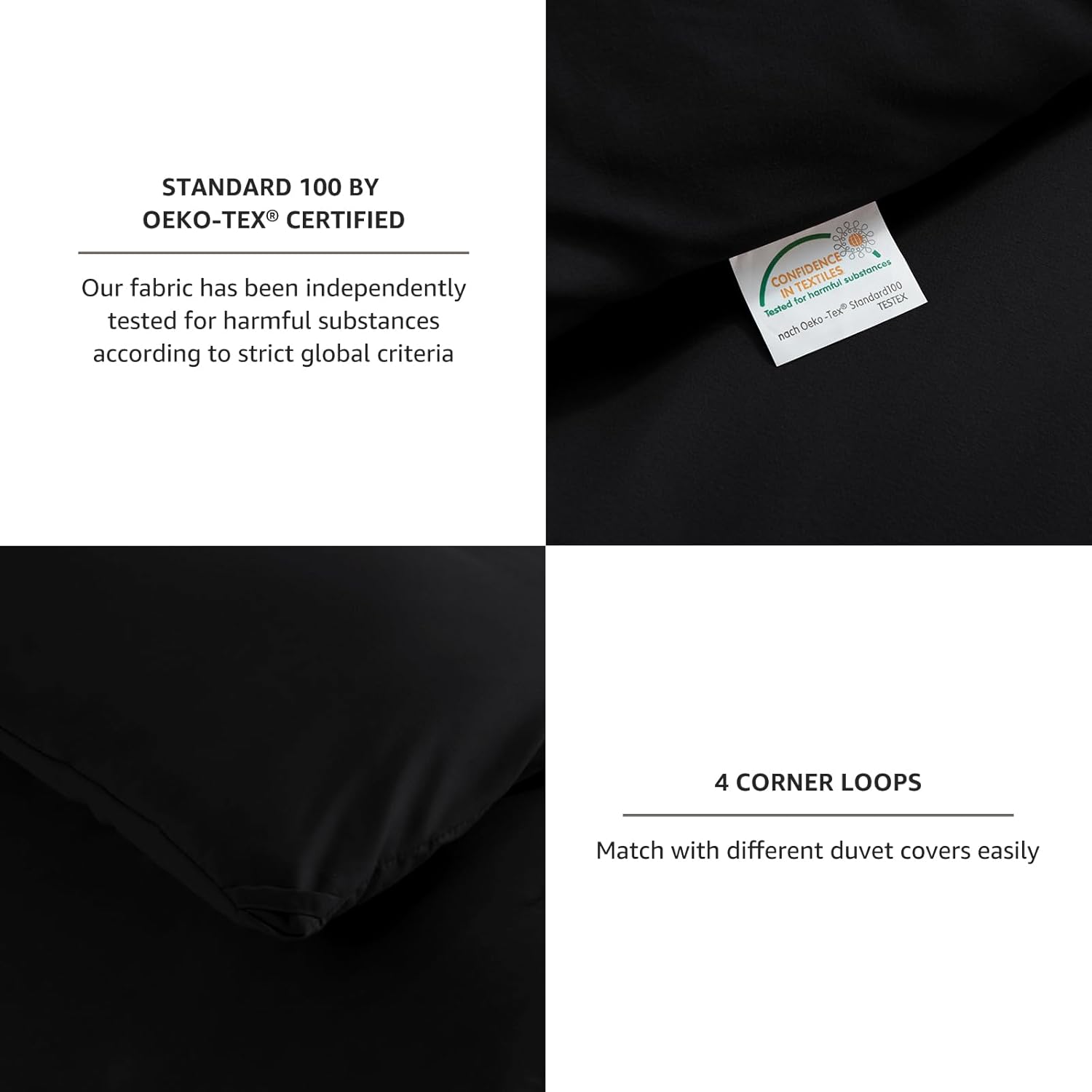 Thumbnail 4 de CozyLux California King Comforter Set 3-Piece
