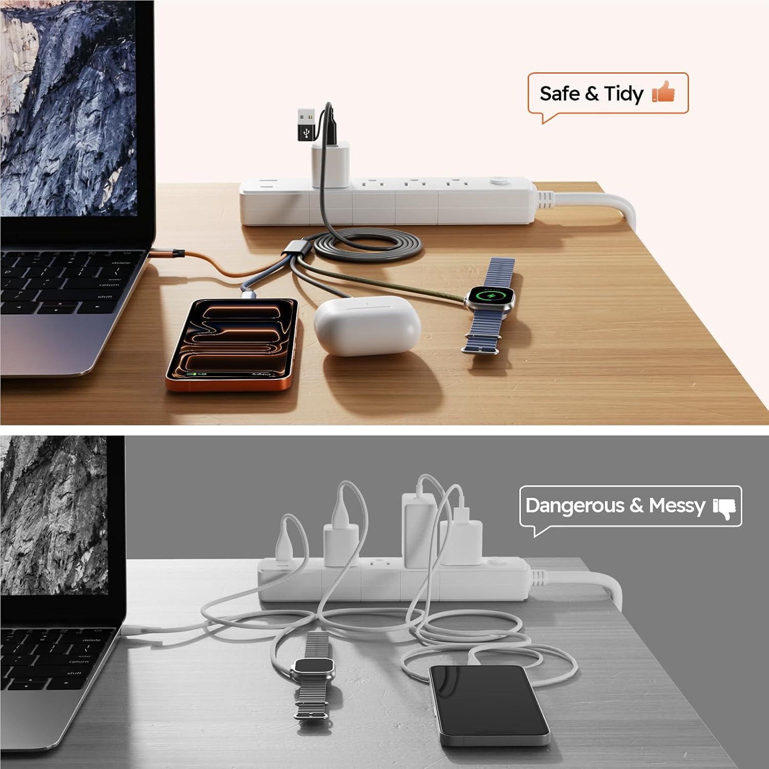 Detalle 2 de Multi-Device Charging Cable 5 ft