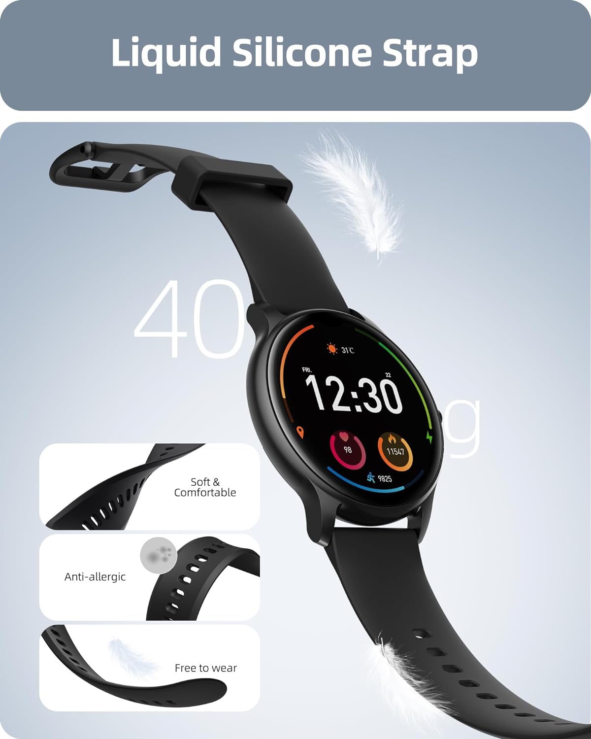 Thumbnail 6 de Parsonver Smart Watch HD Screen, IP68 Waterproof