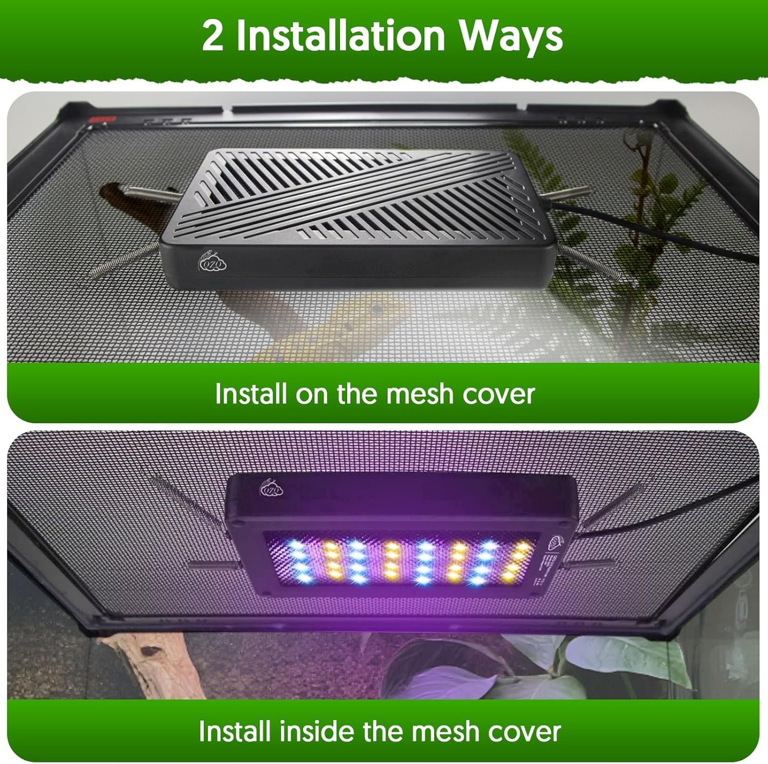 Thumbnail 5 de QZQ UVB Light for Reptiles 24W LED