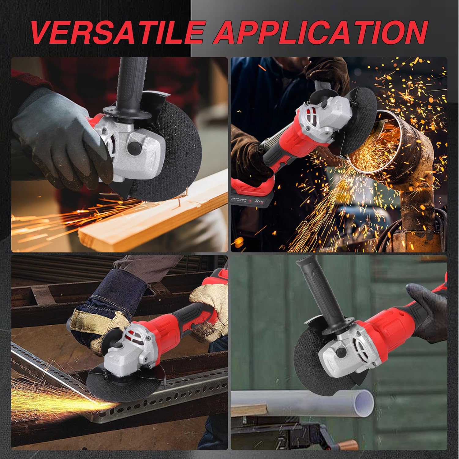 Thumbnail 4 de Cordless Angle Grinder 125mm 12000 RPM