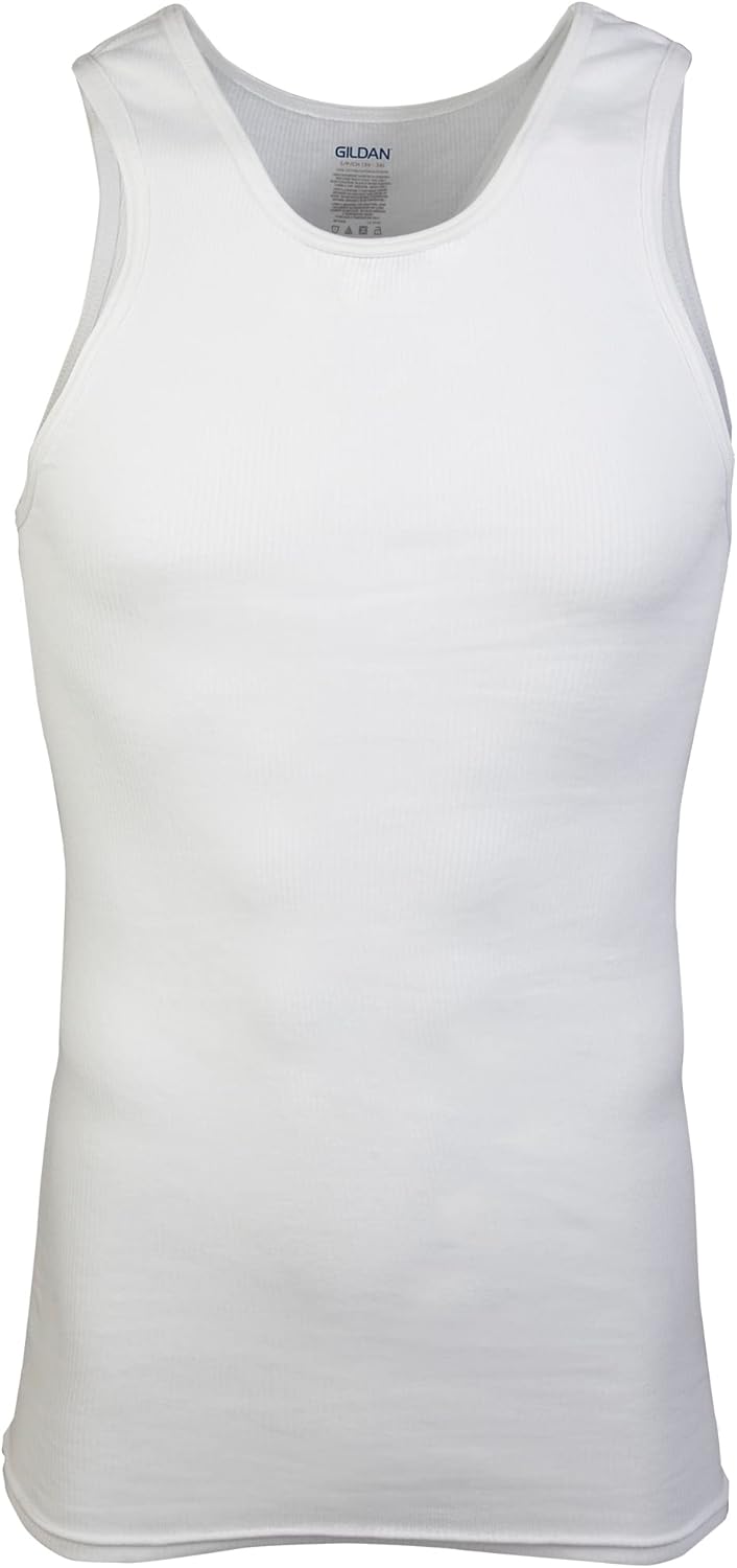 Detalle 1 de Gildan Men's A-Shirts Tank Multipack