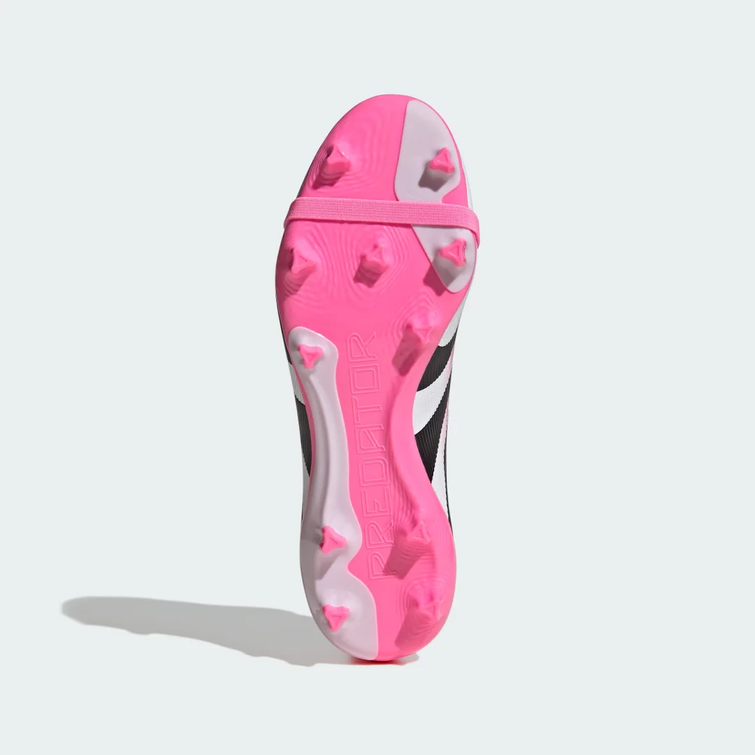 Thumbnail 3 de adidas PREDATOR LEAGUE: bota de fútbol rosa con lengüeta plegable para césped natural seco y multisuperficie