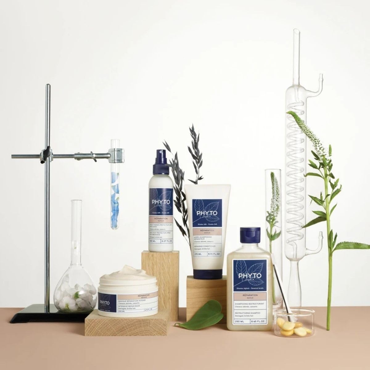 Detalle de Phyto Paris Réparation Spray Thermo-Protecteur Cheveux 230° - 150 ml