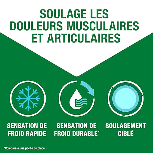 Detalle de Biofreeze Spray Action par le Froid – Soulage les douleurs musculaires et articulaires (118 ml)