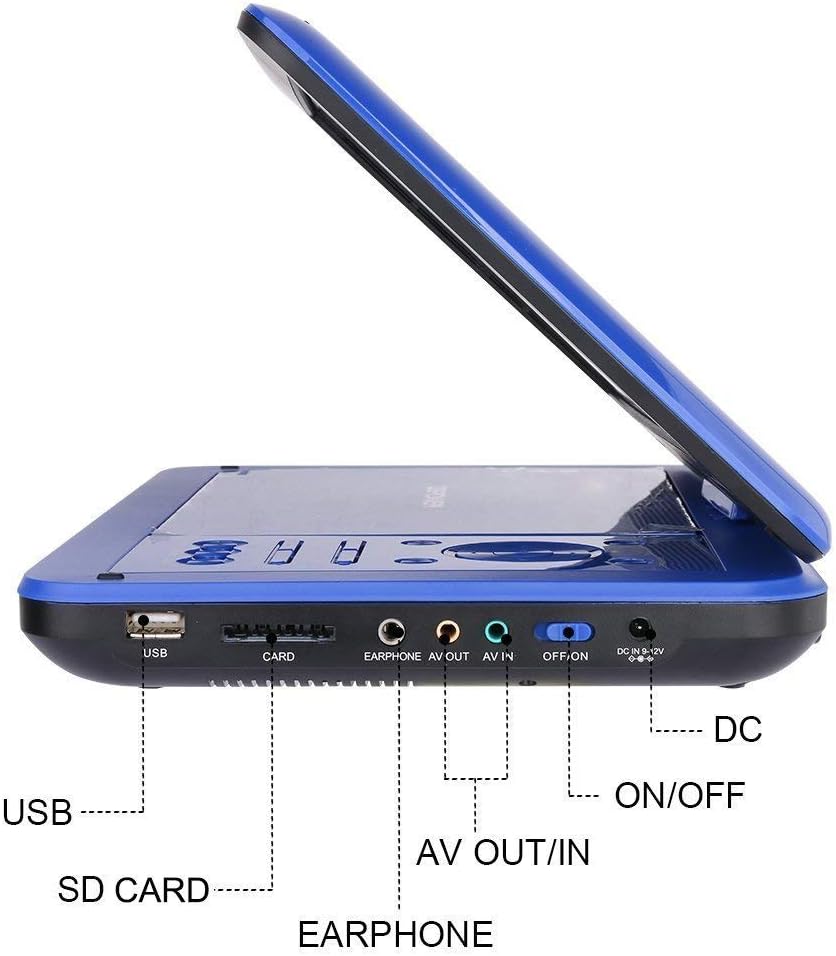 Thumbnail 6 de DBPOWER 10" Portable DVD Player 💿