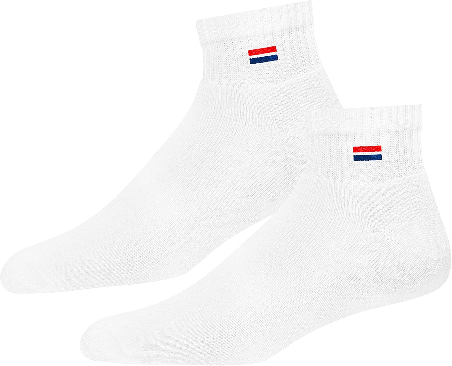Thumbnail 2 de NAVYSPORT Chaussettes Homme Sport Coton Coussin Quart Long – Lot de 6 Paires