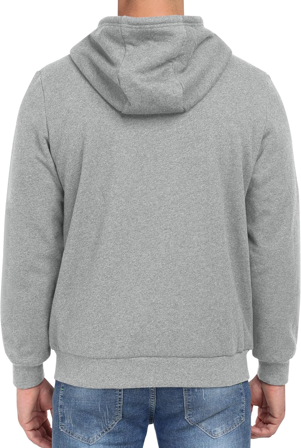 Detalle 2 de MoFiz Men's Sherpa-Lined Hoodie