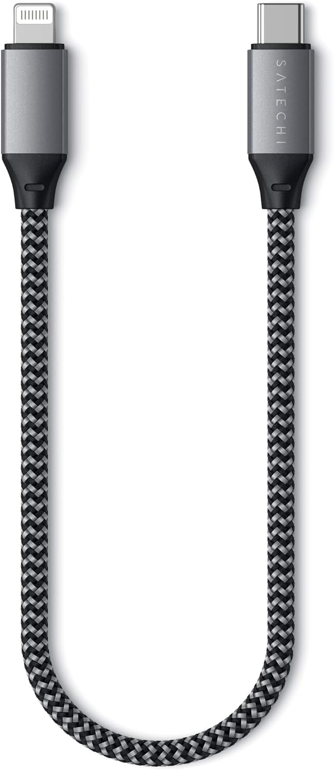 Thumbnail 6 de Satechi USB-C to USB-C Cable 100W (25cm) with data transfer up to 480 Mbps