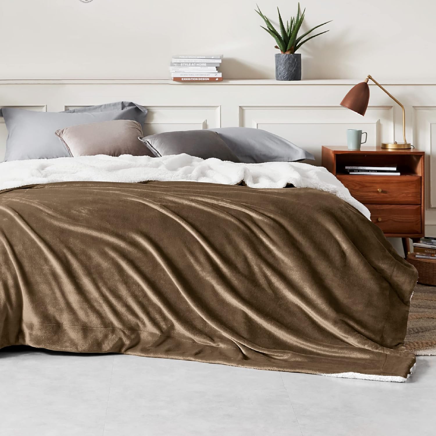 Detalle 1 de BEDSURE Kuscheldecke 220x240 cm 🛋