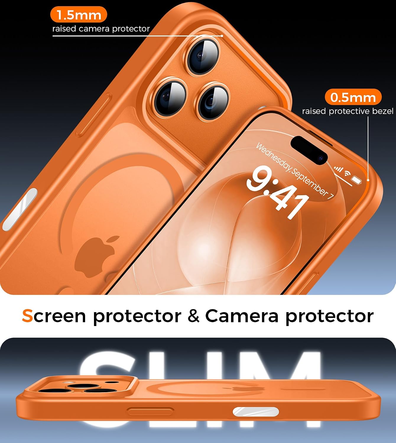 Thumbnail 5 de Guisessy Coque Magnétique iPhone 17 Pro Max 18N