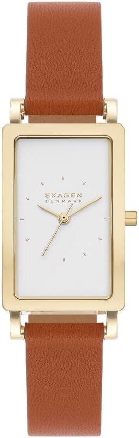 Thumbnail 6 de Skagen Hagen Damenuhr – Edelstahl oder Lederband, Quarz-Drei-Zeiger, 43 mm Gehäuse