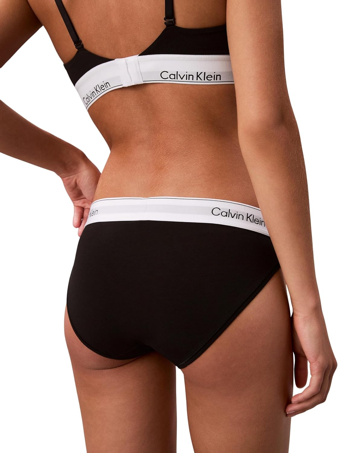Detalle de Calvin Klein Culotte Femme avec Ceinture Emblématique