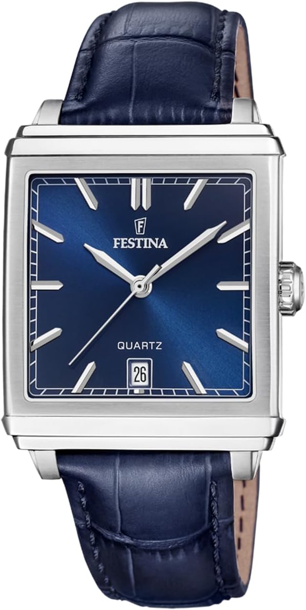Thumbnail 1 de Festina Orologio Uomo Analogico in Pelle Nero: stile classico e affidabilità quotidiana