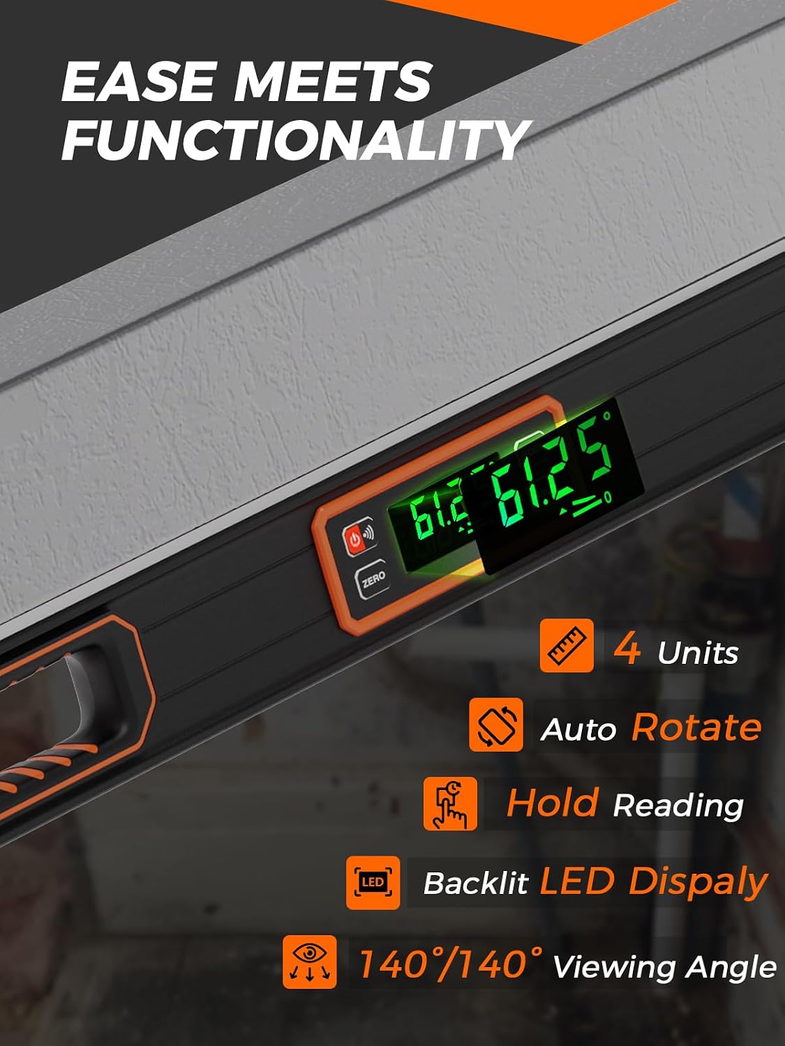Detalle de Mecurate Digital Level 48-inch LCD