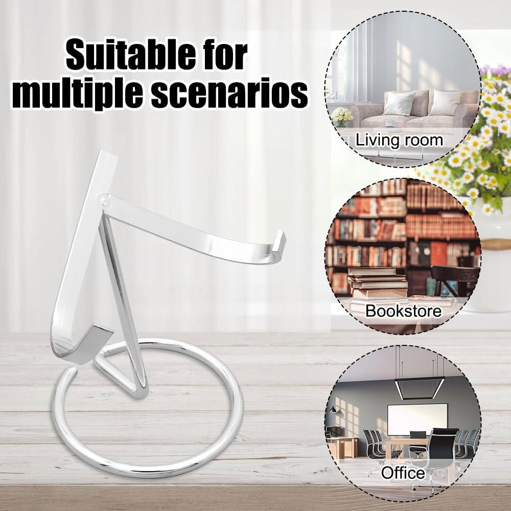 Thumbnail 4 de BDKMMS Crystal Display Stand (4-Pack) – Iron Heart Stones Easel Holders for Minerals & Fossils