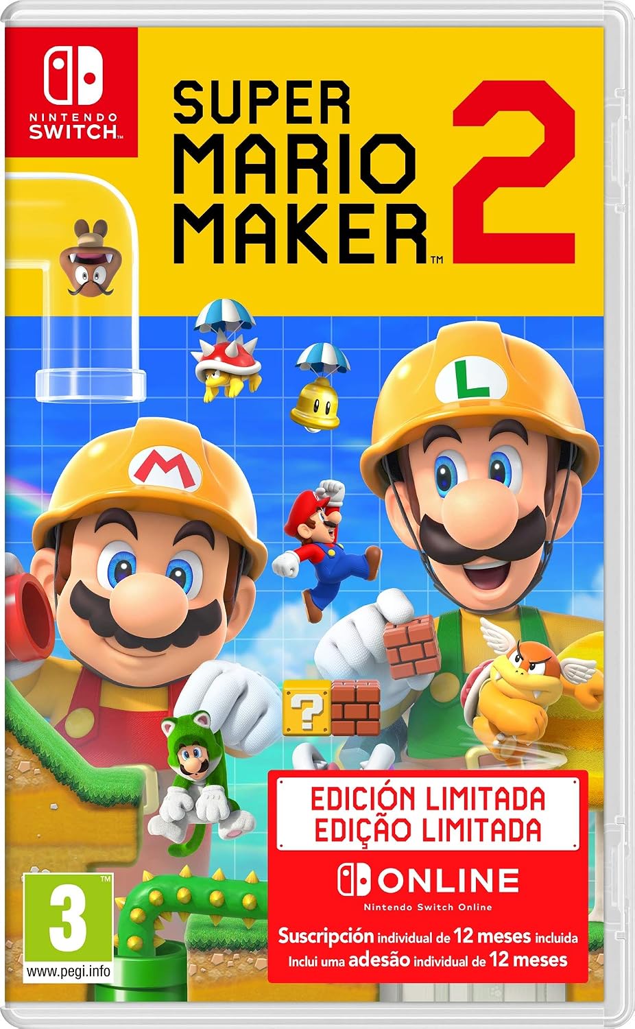 Thumbnail 6 de Nintendo Super Mario Maker 2 videojuego más de 100 niveles
