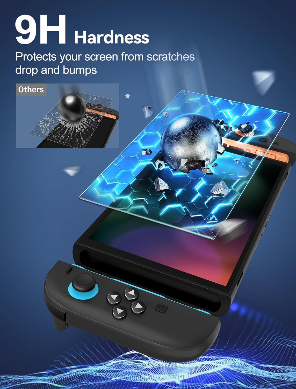 Thumbnail 6 de iVoler Opaco Pellicola Vetro Temprenato Compatibile con Nintendo Switch 2 Model 2025 – 2 pezzi con kit installazione
