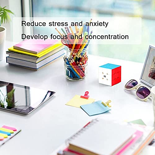 Thumbnail 8 de ROXENDA Cubo de Velocidad Warrior S 3x3 Speed Cube stickerless (ABS) para giros suaves