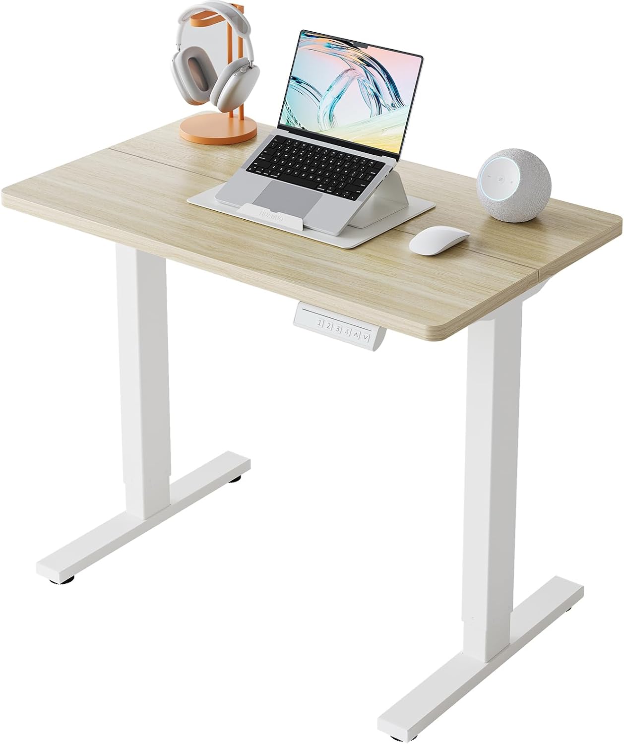 Detalle de HUANUO 32in Small Electric Standing Desk