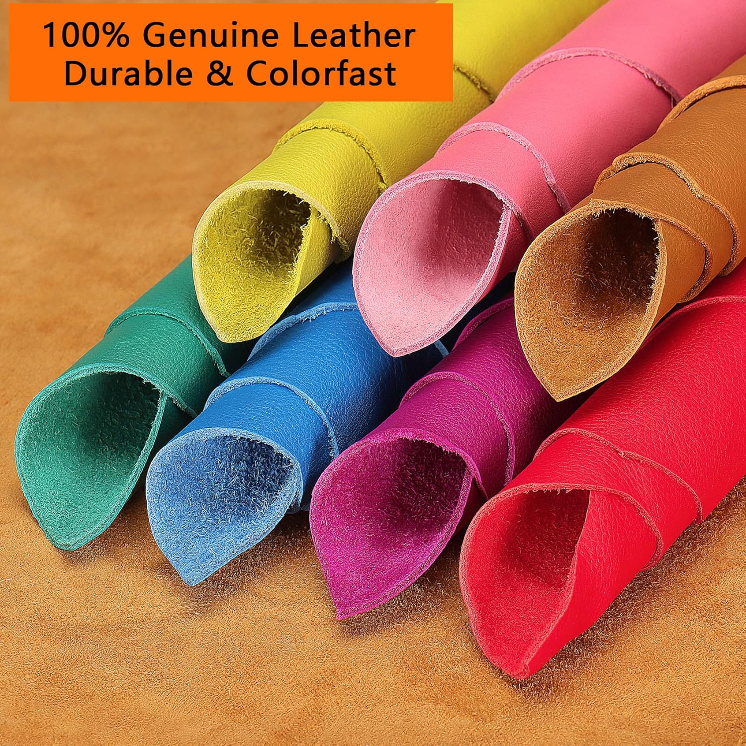 Thumbnail 2 de Quipuda 2-pack Genuine Leather Sunglasses Holder for Car Sun Visor (Magnetic) – Green