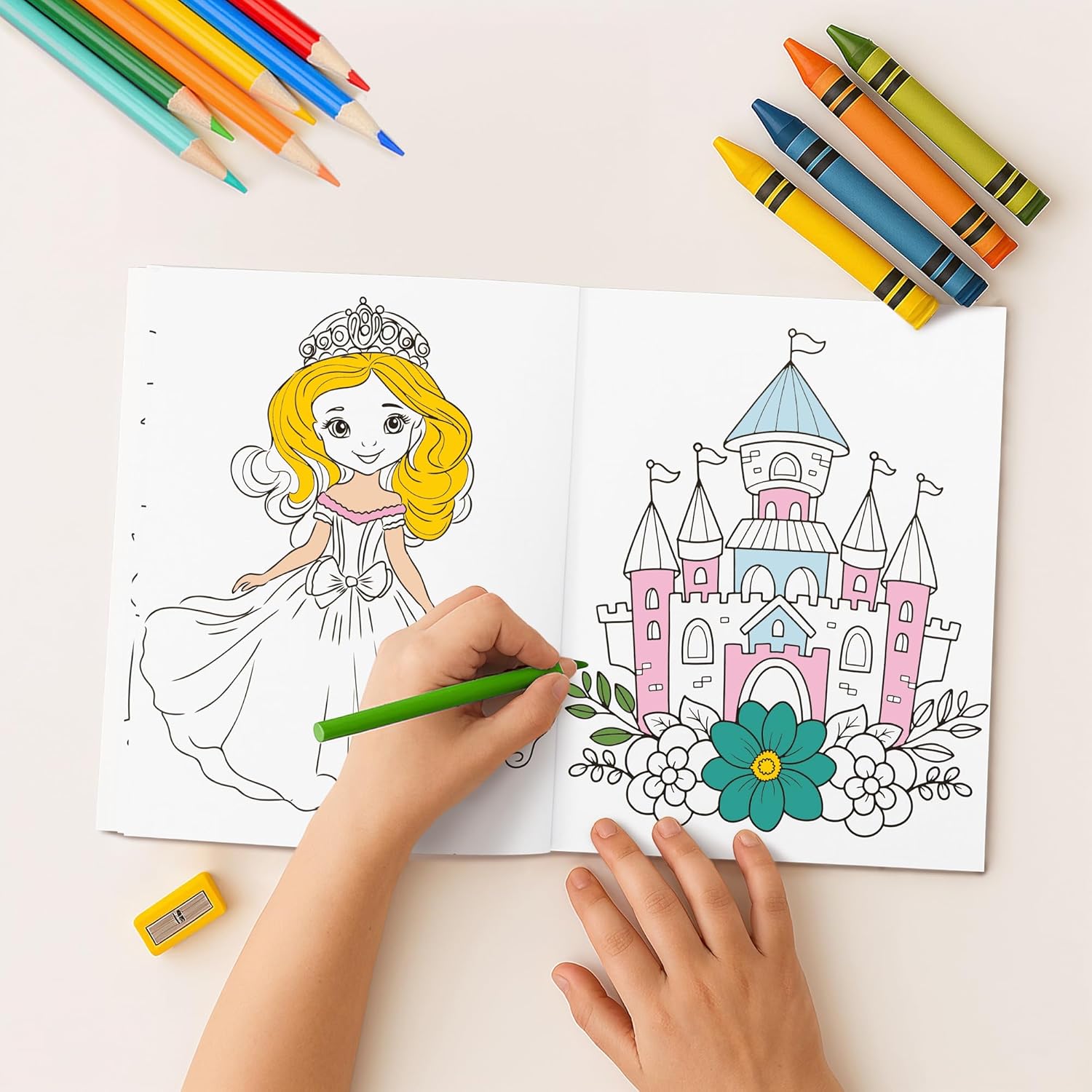 Thumbnail 5 de ZICOTO Fun Coloring Books Set of 3 for Girls 🎨