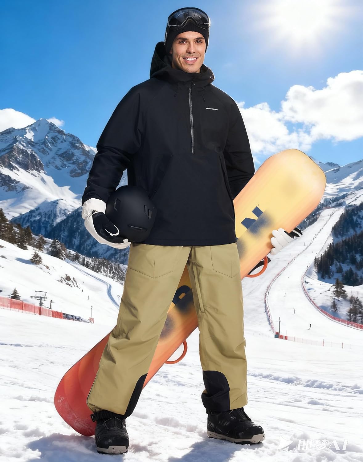 Detalle 2 de Pioneer Camp Skihose Baggy 15000 mm