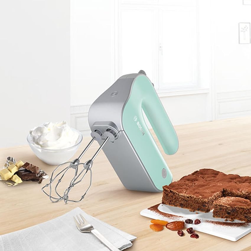 Detalle 2 de Bosch Styline Batidora Repostería 500W, 5 Velocidades, Rojo 🍰