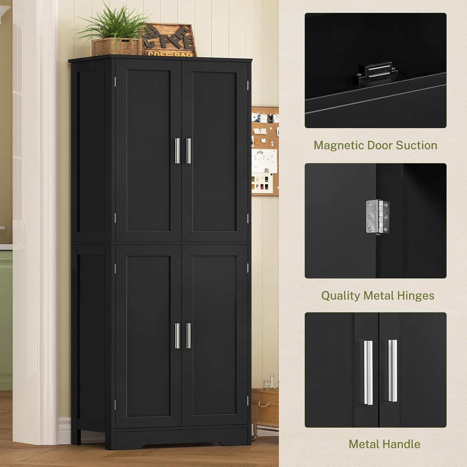 Detalle 2 de TEENFON Storage Cabinet 67-Inch
