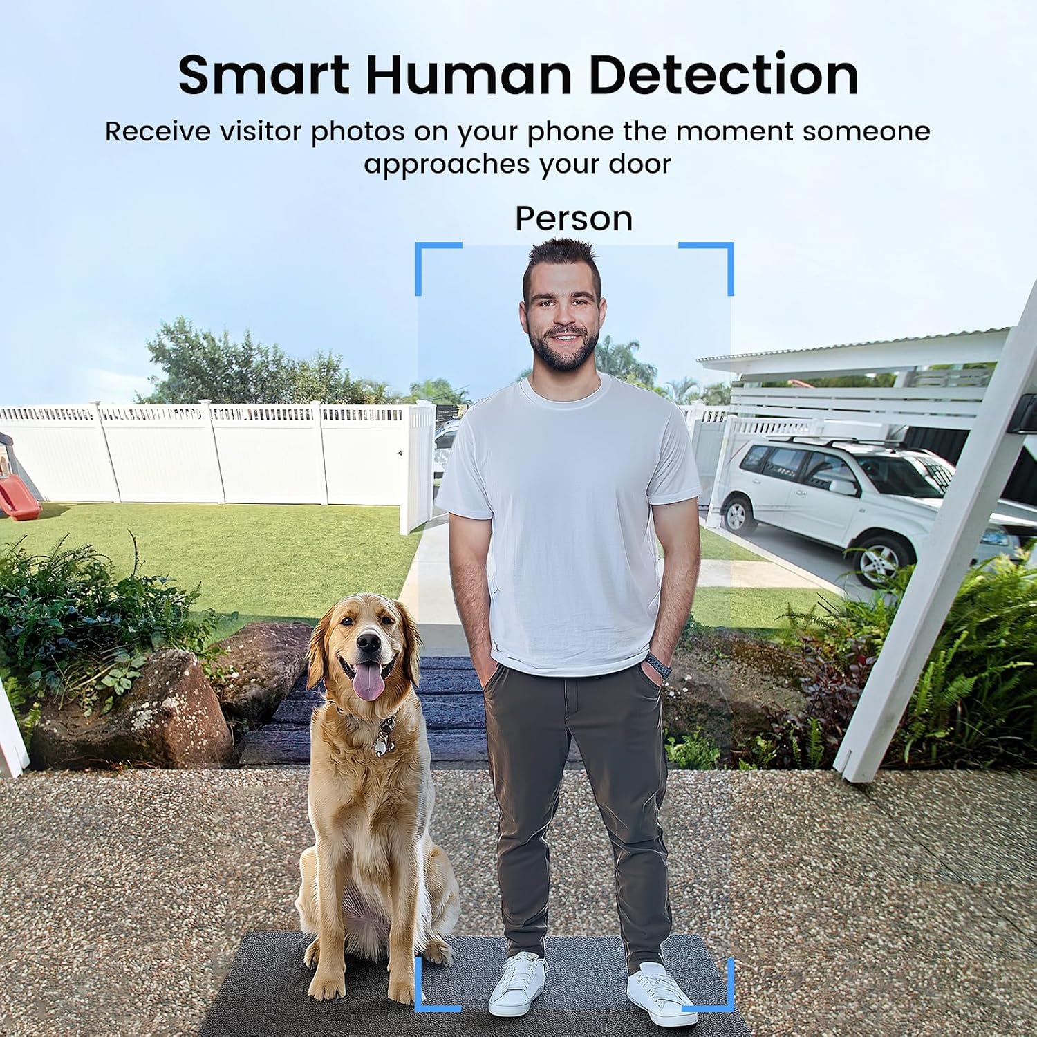 Detalle de aosu 2K HD Wireless Video Doorbell Camera