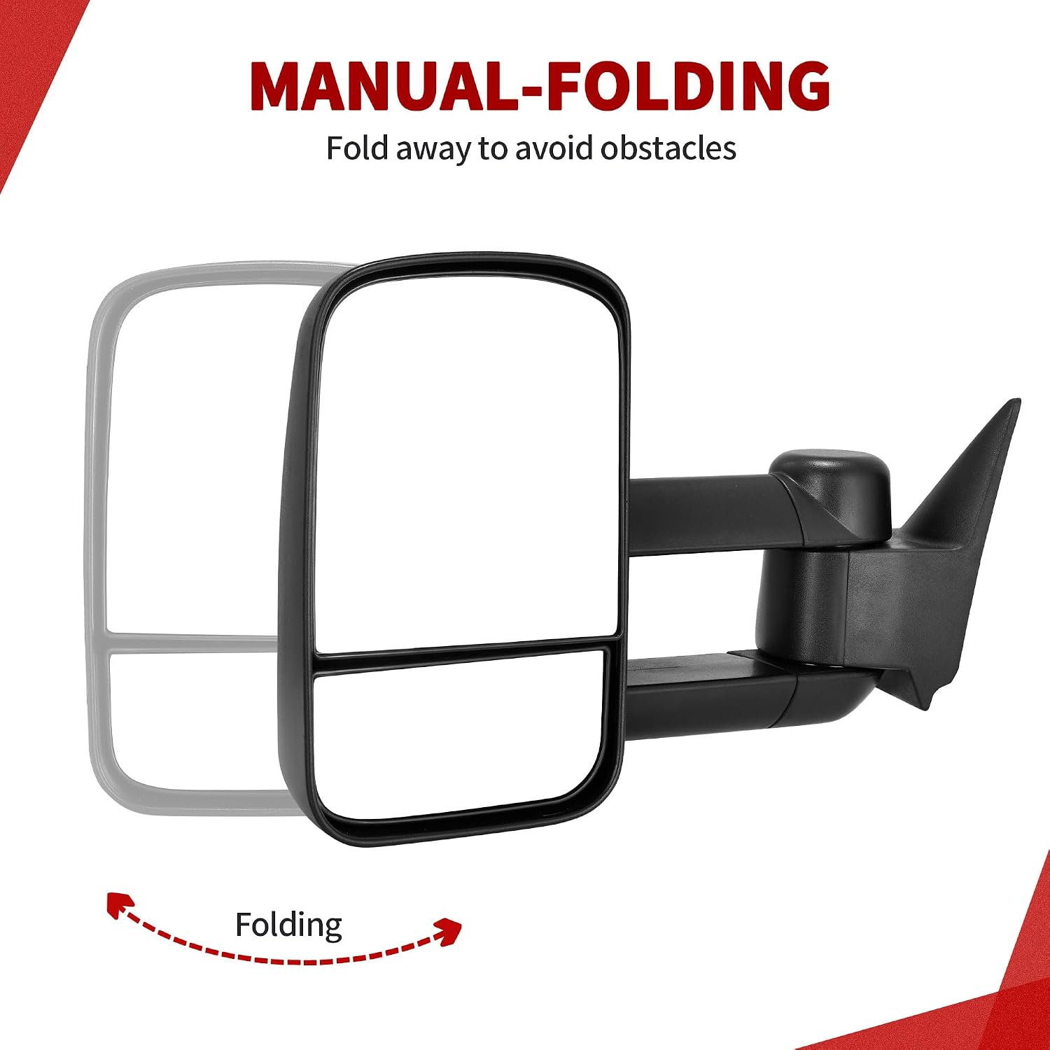 Thumbnail 4 de YITAMOTOR Tow Mirrors for Chevy GMC C/K