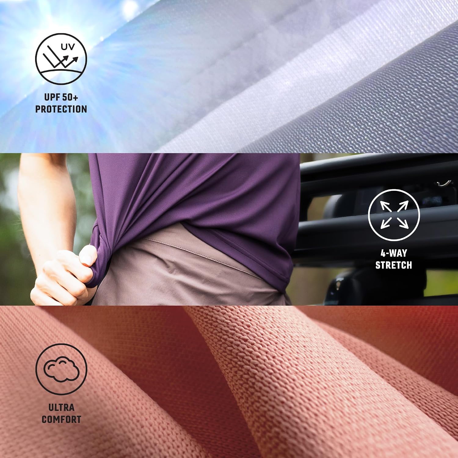 Detalle de Reel Life Long-Sleeve Sun Shirt, UPF 50+