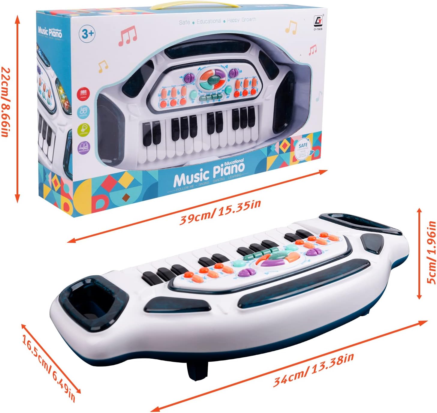Thumbnail 5 de Shayson 24-key Toddler Piano Keyboard