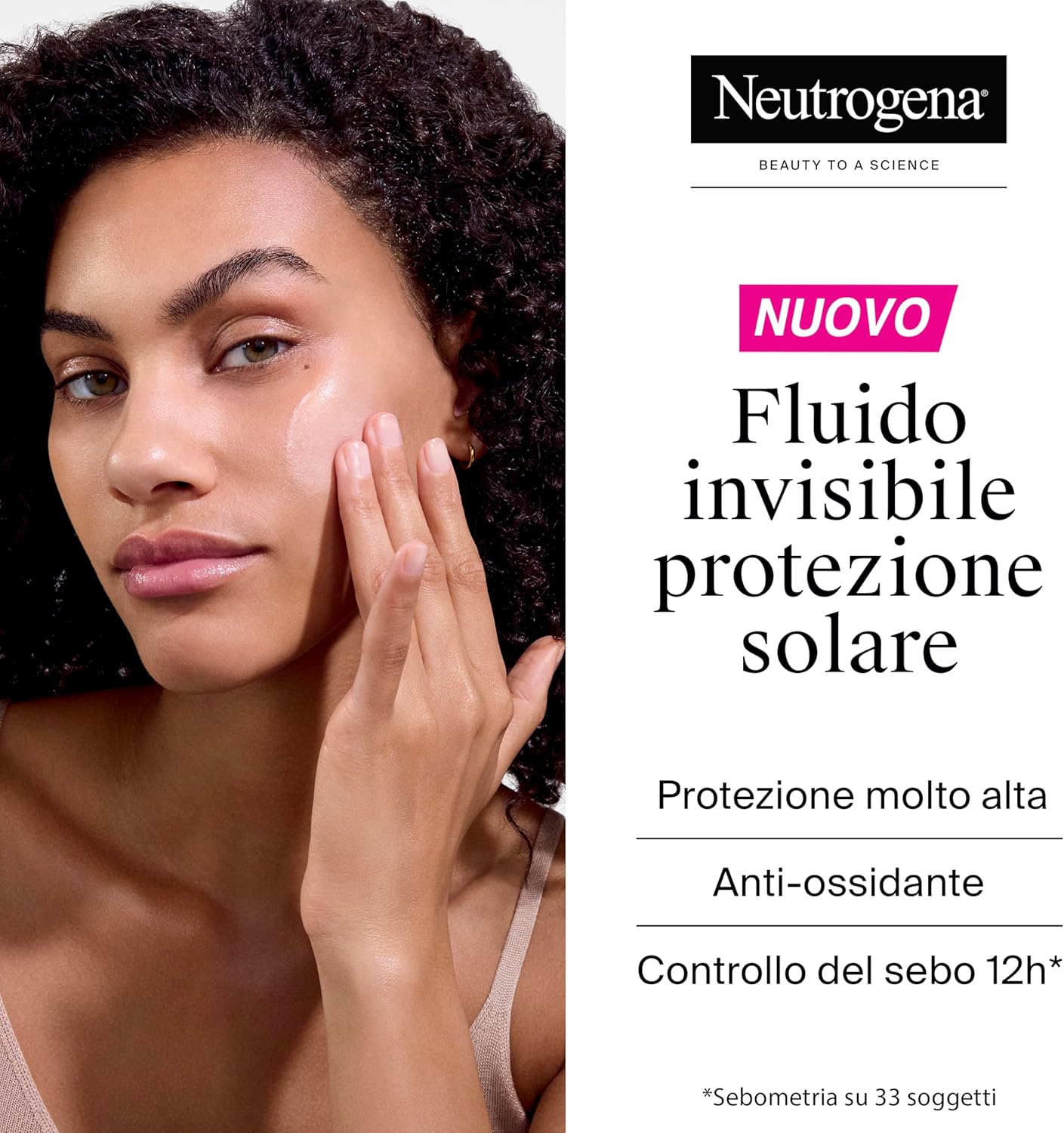 Thumbnail 1 de Neutrogena Ultra Sheer Fluido Invisibile Oil Control SPF50+ (50 ml) – crema solare viso pelle grassa senza profumo