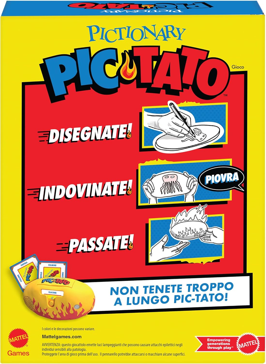Thumbnail 6 de Mattel Games Pictionary PIC-Tato 8+ 🎲