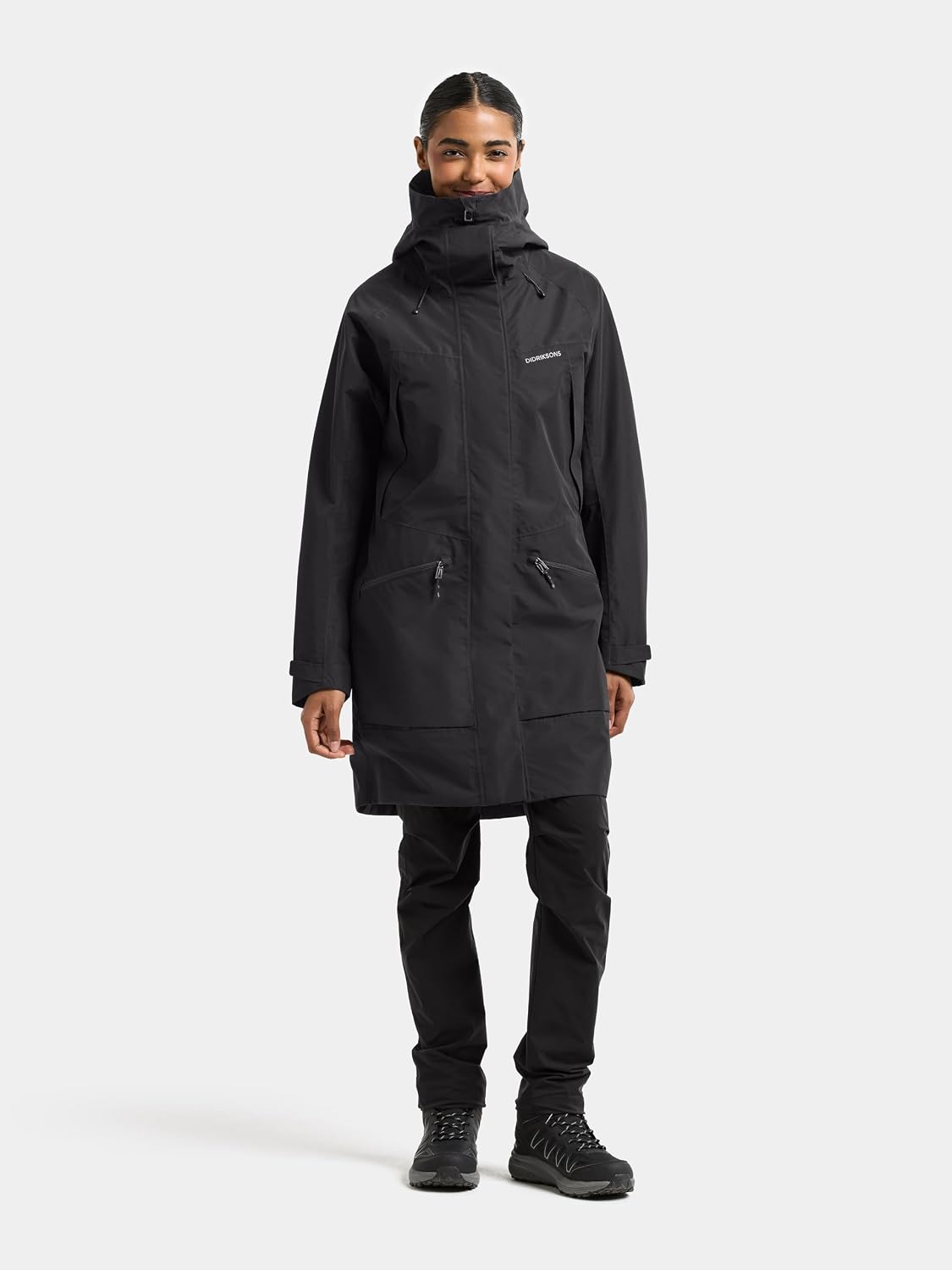 Detalle de Didriksons Ilma Parka – Women's Waterproof Shell Jacket