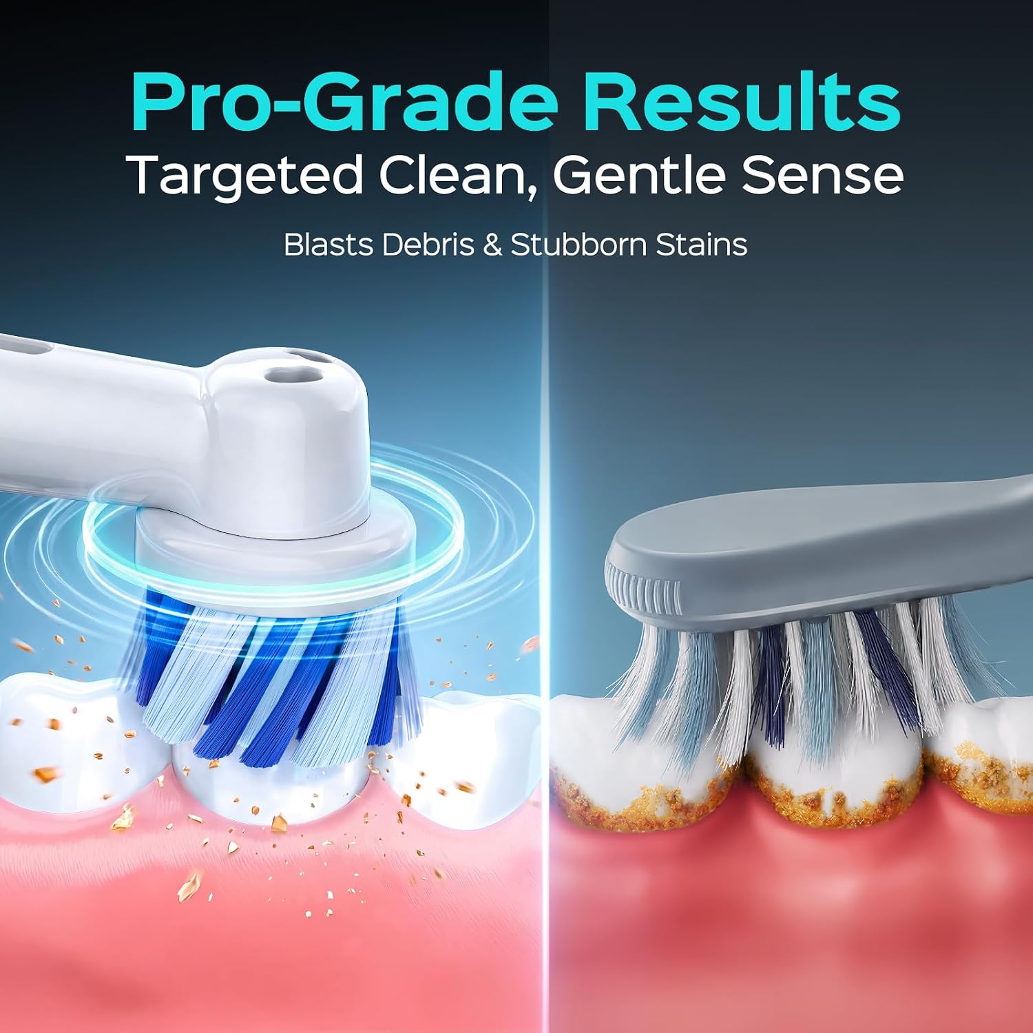 Detalle 2 de COSLUS Rotating Electric Toothbrush C60