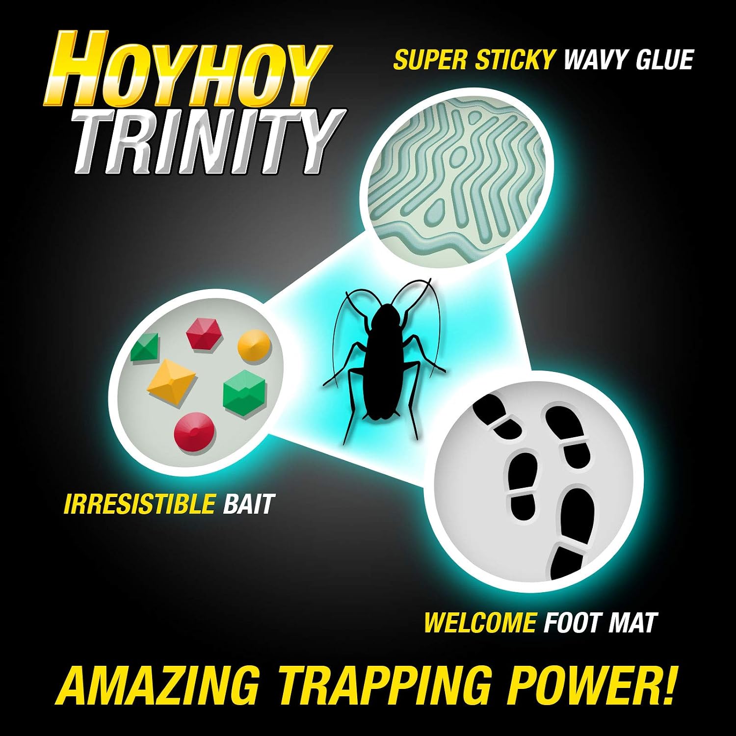 Thumbnail 3 de HOY HOY Roach Traps, 2-Pack