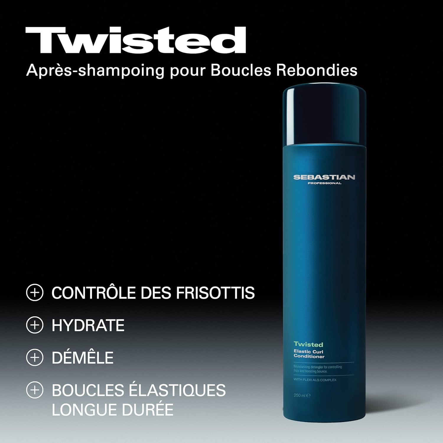 Thumbnail 1 de Sebastian Professional Twisted – Après-shampoing cheveux bouclés rebondis, 250 ml
