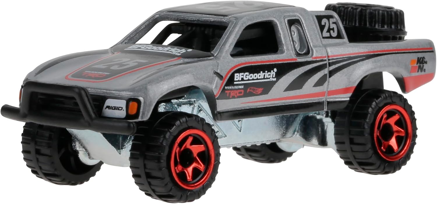 Detalle 1 de Hot Wheels Serie Silver: Toyota Off Road Truck – Giocattolo miniatura dal fascino d’azione