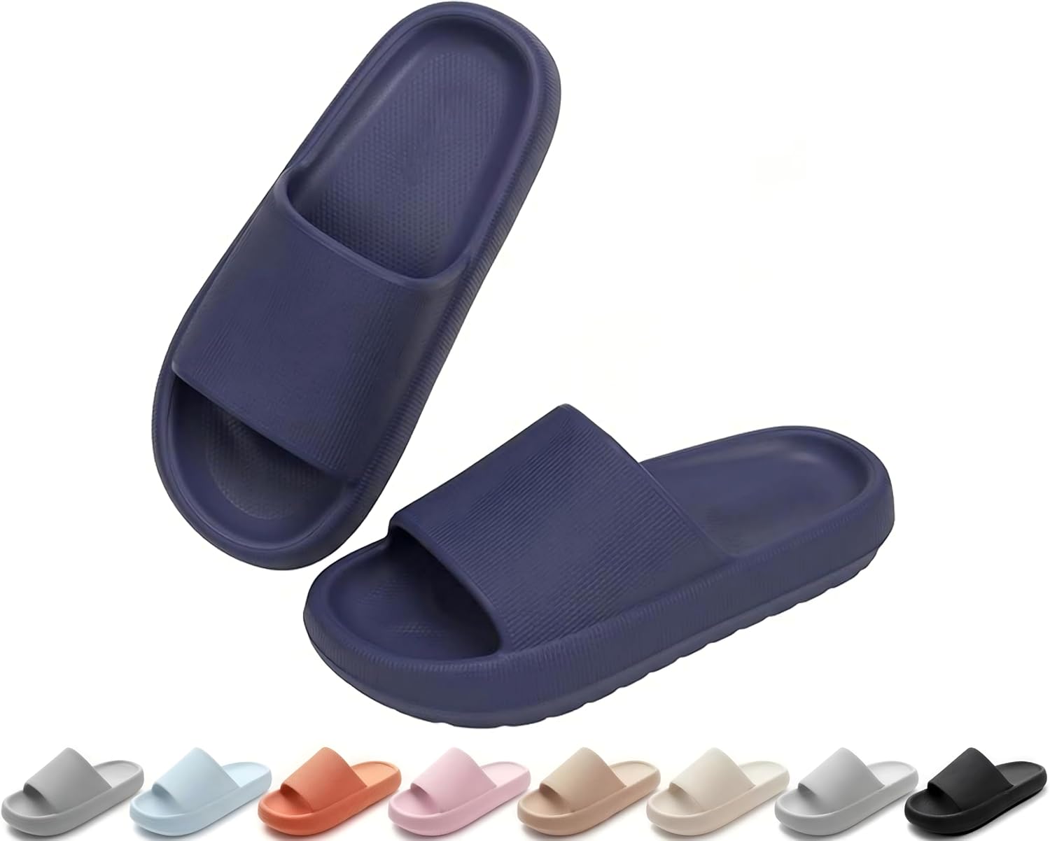 Detalle de Ankis Cloud Slippers Women Men — Non-Slip Cloud Sliders