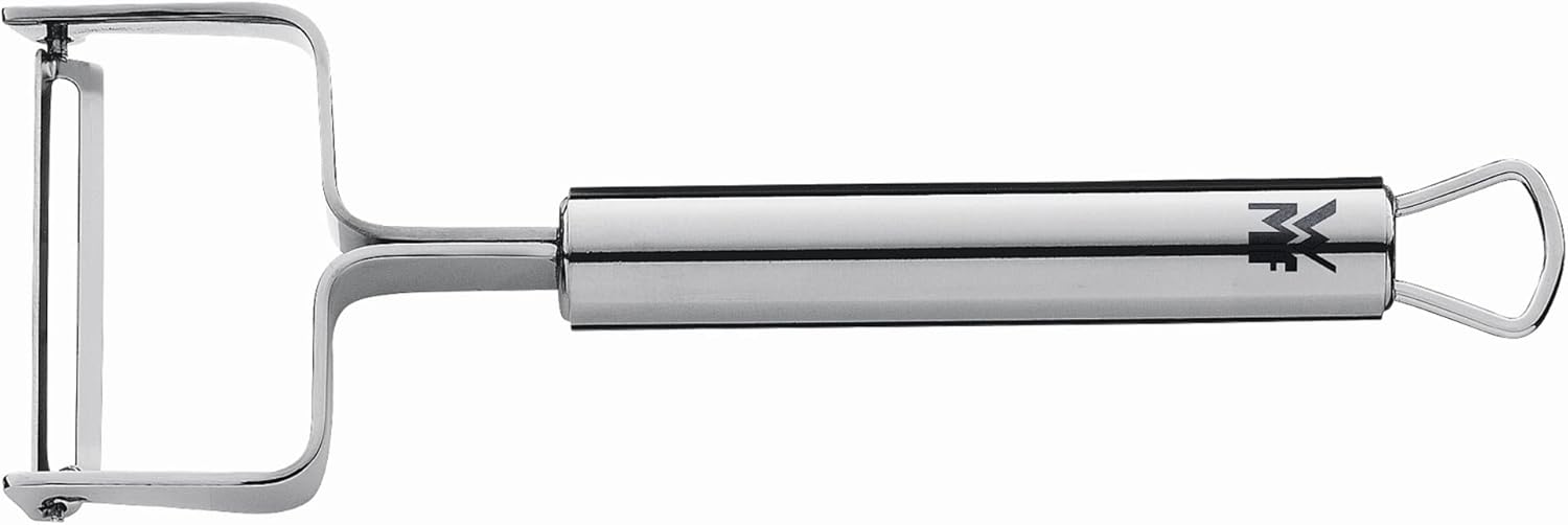 WMF Profi Plus Sparschäler 17 cm – Rostfreier Cromargan Schäler für Spargel, Kartoffeln und mehr