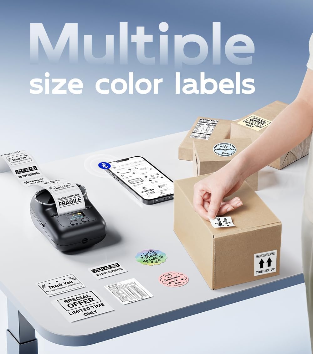 Thumbnail 2 de Phomemo M110 Etichettatrice Bluetooth 48 mm 📇