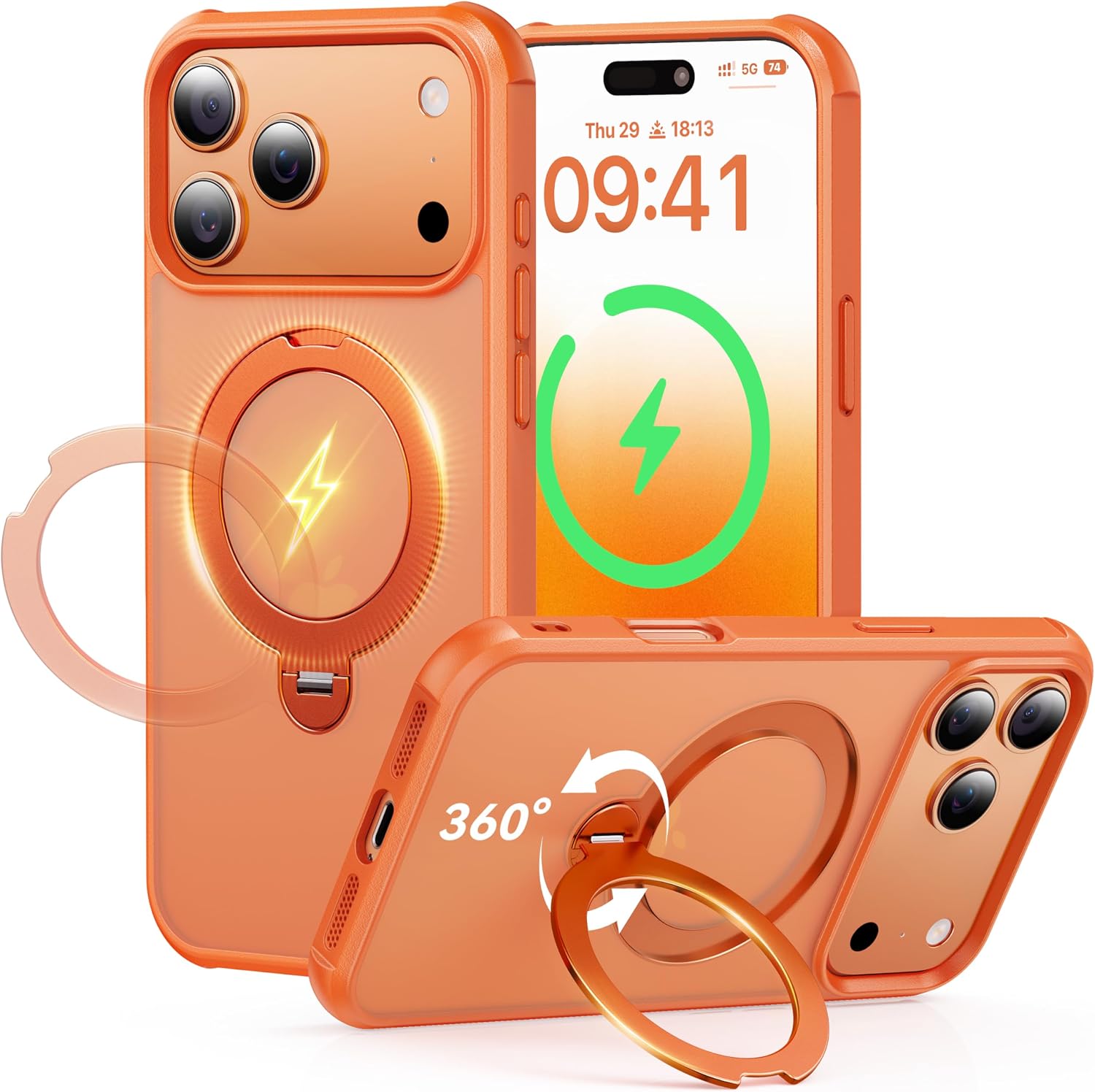 Detalle de Peerock 360 Spin Pro Case 6.9" MagSafe