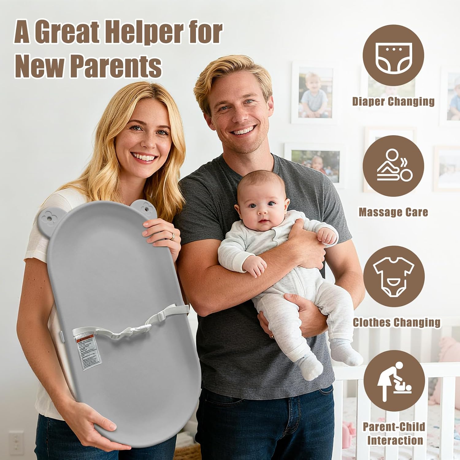 Detalle 1 de FLEUFAB EVA Baby Changing Pad