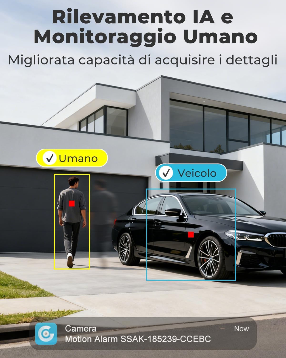 Detalle de GENBOLT 4K Wi-Fi esterno con PoE 10X