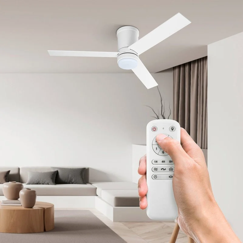 Detalle de Ufesa Katmandú: Ventilador de Techo con Luz y Mando, 132 cm, 40 W